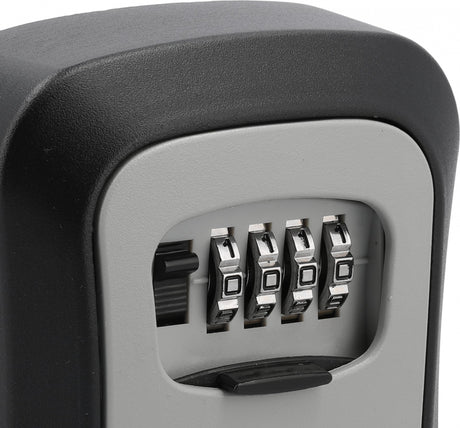 Dėžutė raktams su mechanine 4 skaitmenų kodine spyna | 115 × 96 × 36 mm (78440)