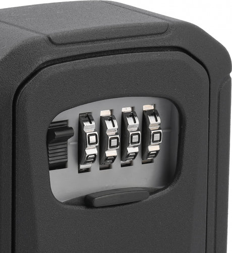 Dėžutė raktams su mechanine 4 skaitmenų kodine spyna | 118 × 90 × 42 mm (78441)