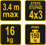 Kopėčios/platforma universalios (17704)