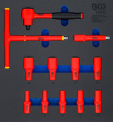 Вкладыш 2/3: VDE набор инструментов | 10 mm (3/8") | 7 - 22 mm | 12 шт.