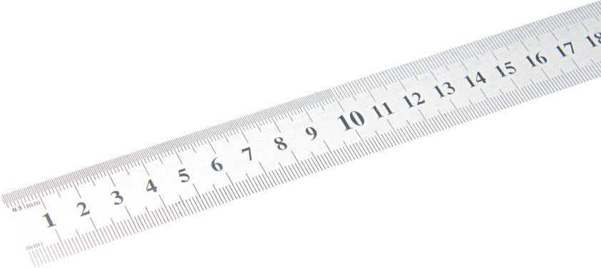 Liniuotė plieninė | lanksti | nerūdijantis plienas | 1 m (50890)