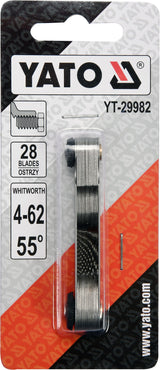 Sriegio matuoklis | 28 lapelių | 4 - 62 | colinis (YT-29982)