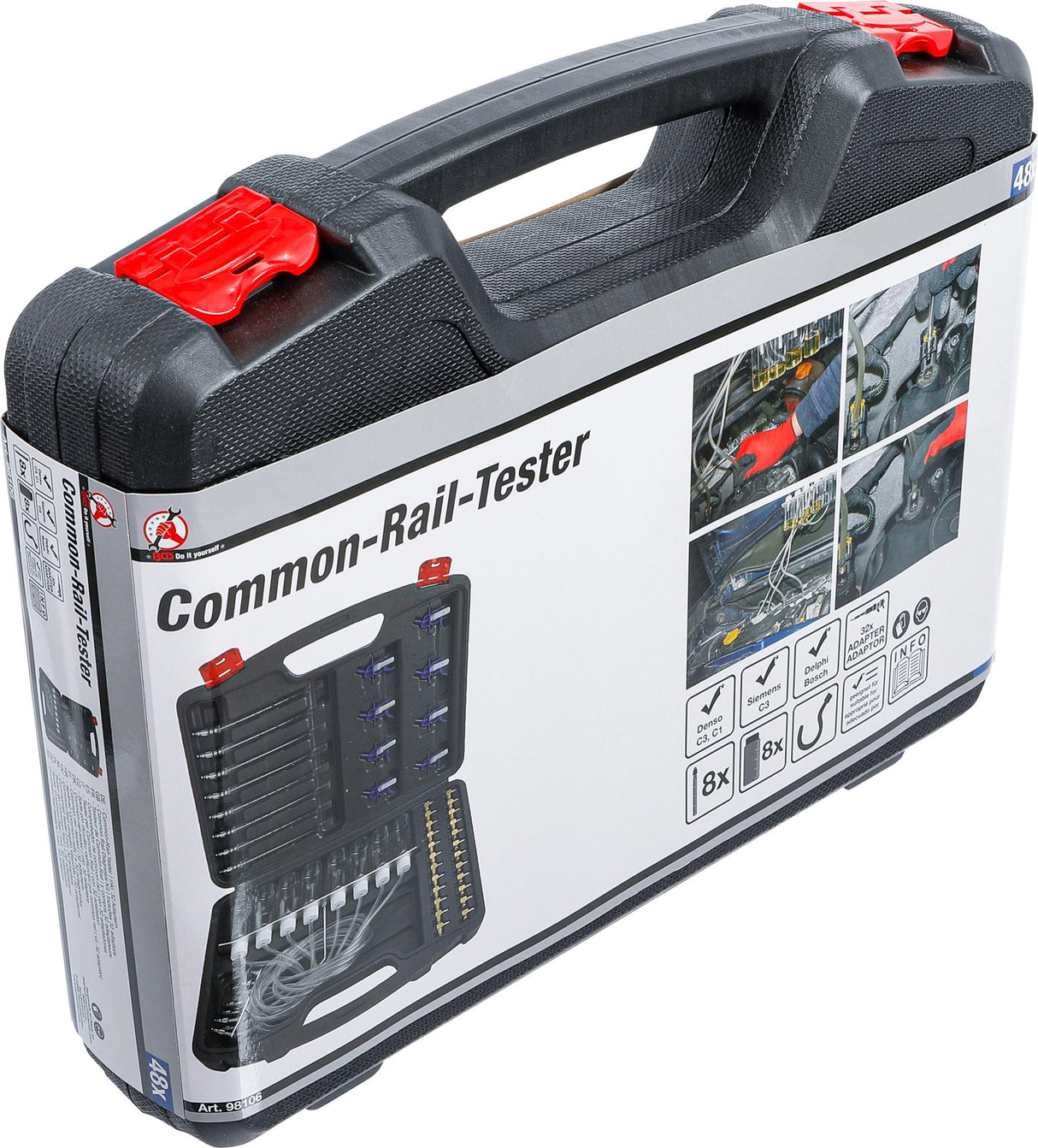 Набор для диагностики Common Rail | с 32 адаптерами
