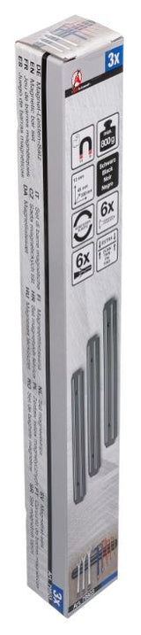 Magnetinių juostelių įrankių laikymui rinkinys | 330 mm | 3 vnt (79923)