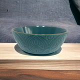 Dubenėlis SALSA | žalias | blizgus | keramika | Ø15.5CM | H7CM (69988)