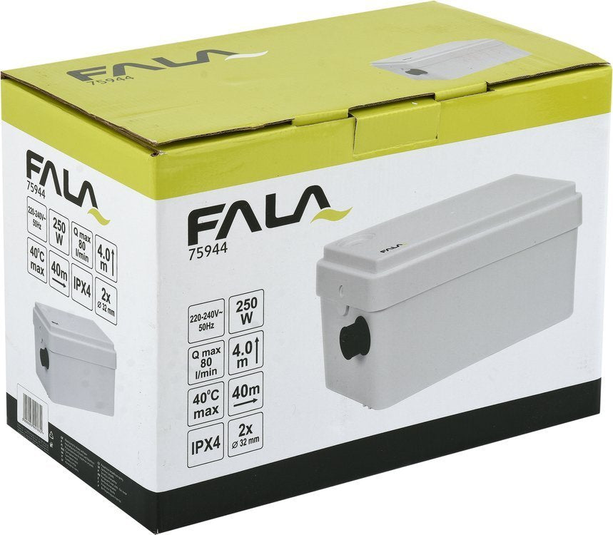 Nuotekų pompa / siurblys dušui ir kriauklei | 250W (75944)