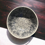 Dubuo MOSH | pilkas | blizgus | keramika | Ø18CM | H5.5CM (69995)