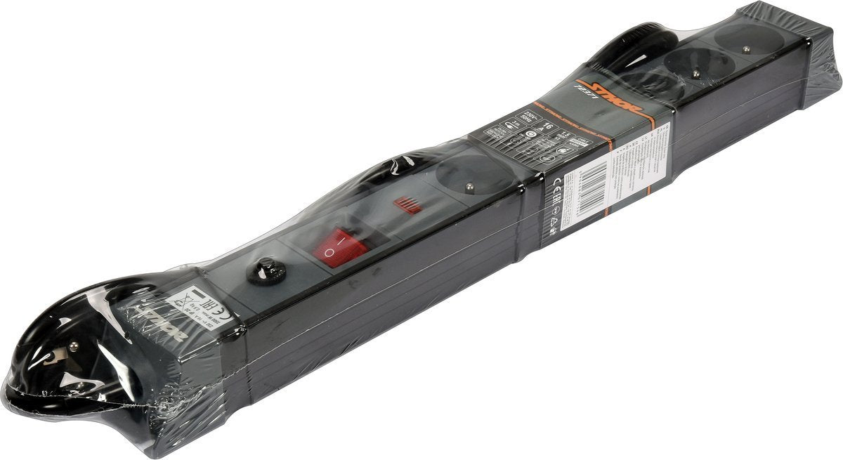 Elektrinis ilgintuvas | 6 lizdai | 1.5 mm² | 3 m (72371)