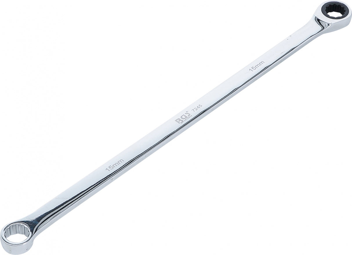 Terkšlinis žiedinis dvipusis veržliaraktis | ilgas tipas | 15 mm (7245)