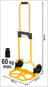 Transportavimo vežimėlis | sudedamas | 60 kg (78660)