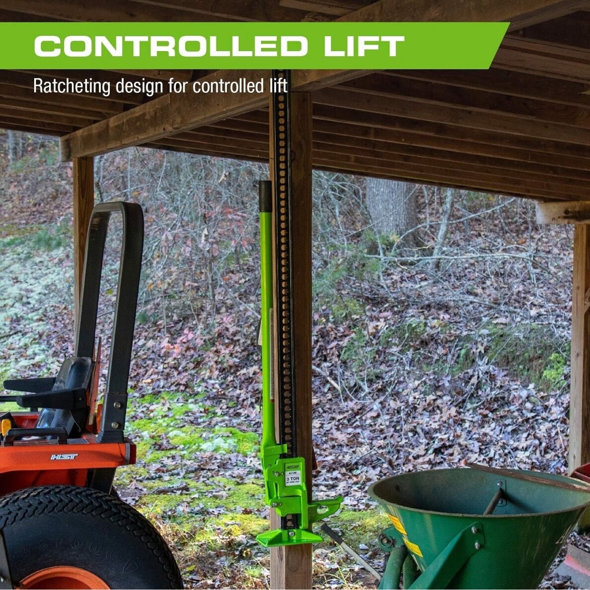 Rėmo tipo domkratas | 3T 60" (JACK60)