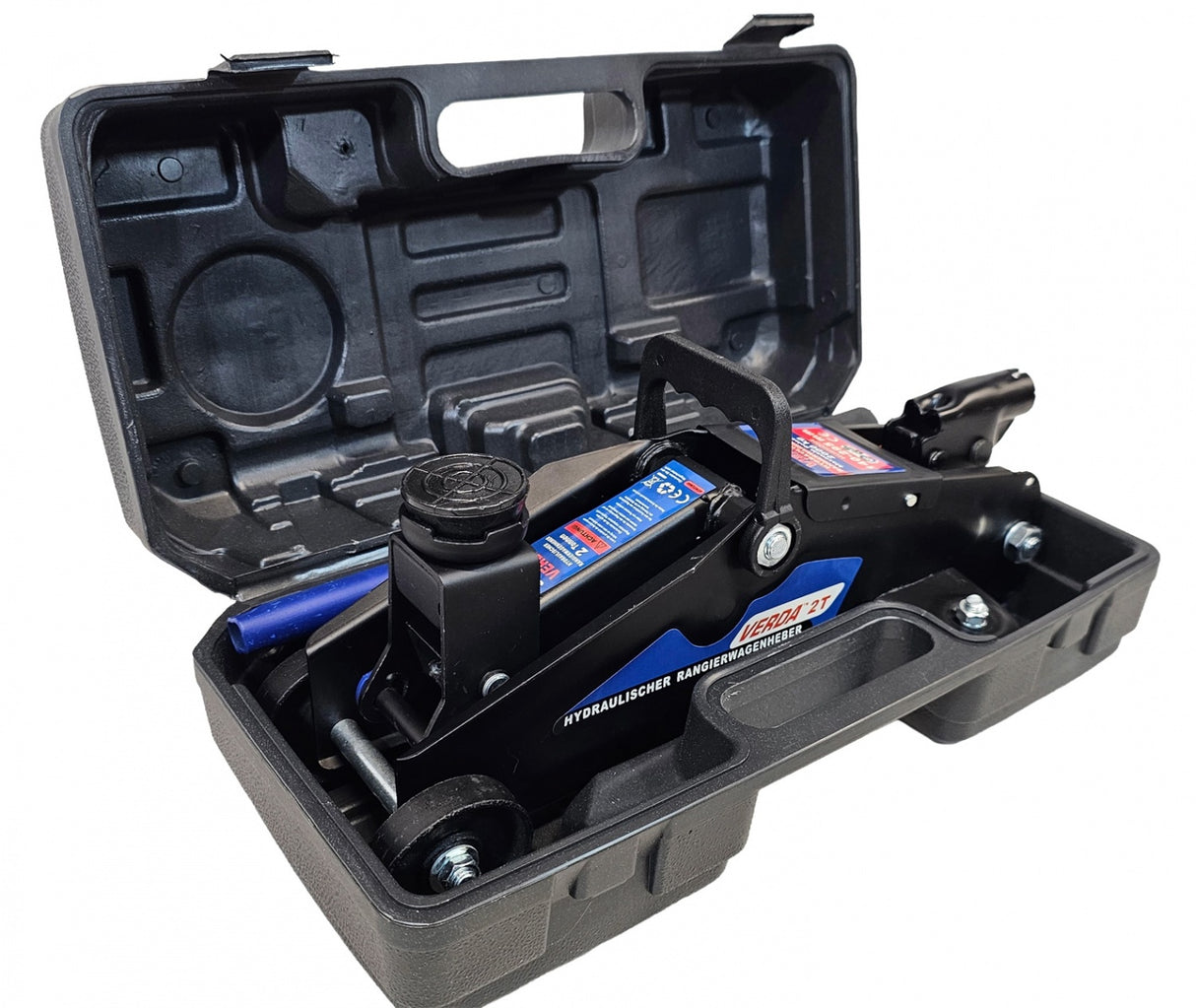 Domkratas su ratukais | lagamine | 140-295 mm | 2 t (ES2TONP)