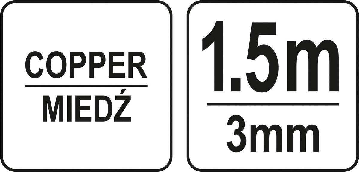 Pinta varinė juosta | 3,0 mm X 1,5 m (YT-82532)