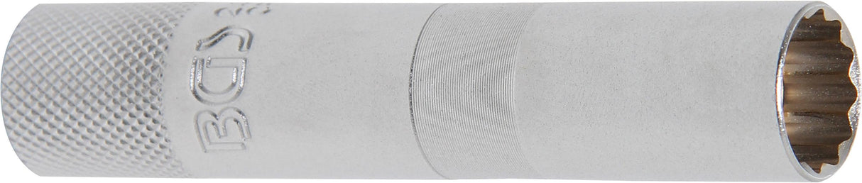 Galvutė žvakėms su magnetu, 12 kampų, ilga | 10 mm (3/8") | 14 mm (2446)