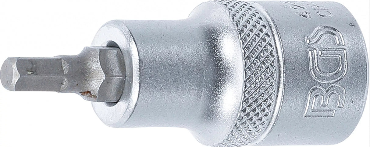 Antgalis įpresuotas į galvutę | 12,5 mm (1/2") | hex šešiakampis 5 mm (4251)