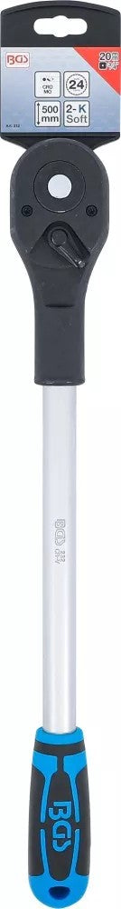 Terkšlinis raktas su greito atjungimo mygtuku | 20 mm (3/4") (232)