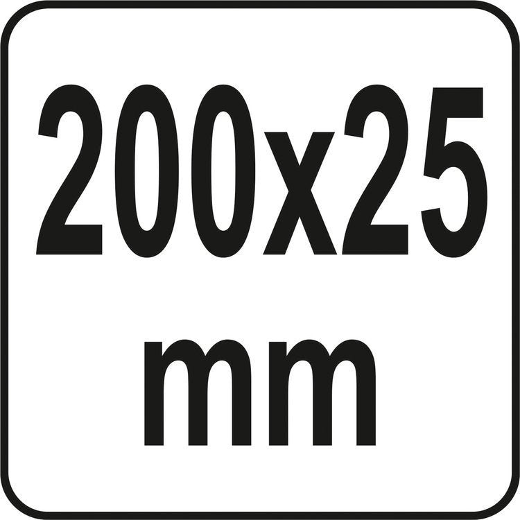 Šepetys tinkui subraižyti / išlyginti | 200 x 25 mm (YT-51971)