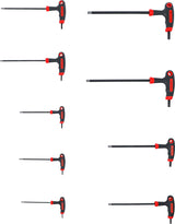 T-rankenėlių atsuktuvų rinkinys | T-Star su skyle (Torx) | T10-T50 | 9 vnt. (7880)