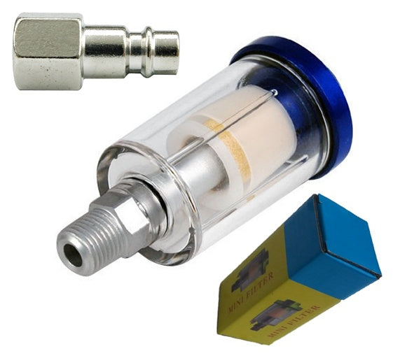 Drėgmės filtras mini su antgaliu 1/4" (LG-03)