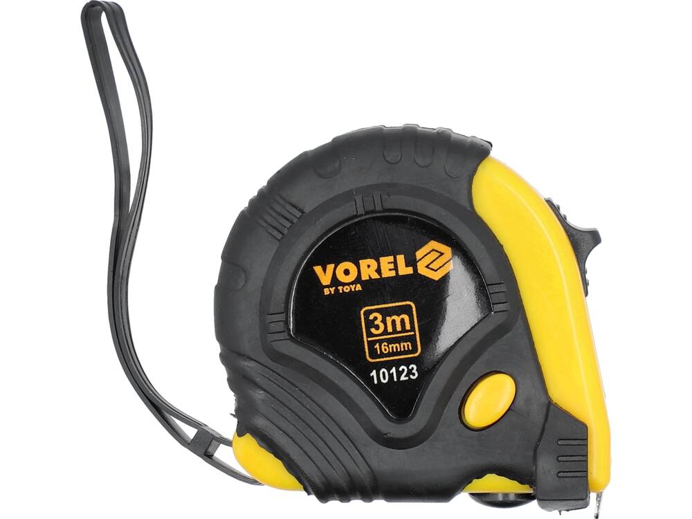 Ruletė su fiksatoriumi 3 m x 16 mm  (10123)