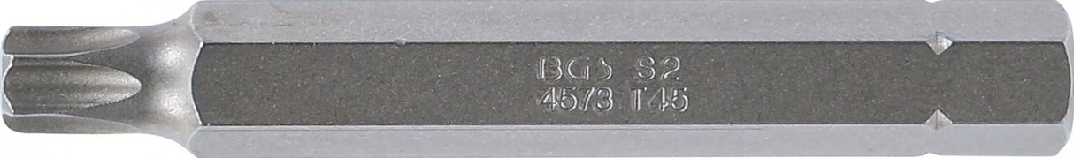 Antgalis | ilgis 75 mm | 10 mm (3/8") storis | T-Star (Torx) T45 (4573)