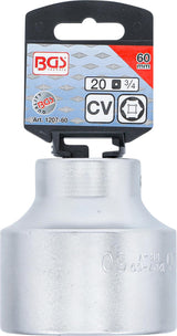 Galvutė 6-kampė | 20 mm (3/4") | 60 mm (1207-60)