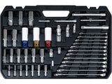 Įrankių rinkinys | 6.3 mm (1/4") / 10 mm (3/8") / 12,5 mm (1/2") | 198 vnt. (YT-38850)