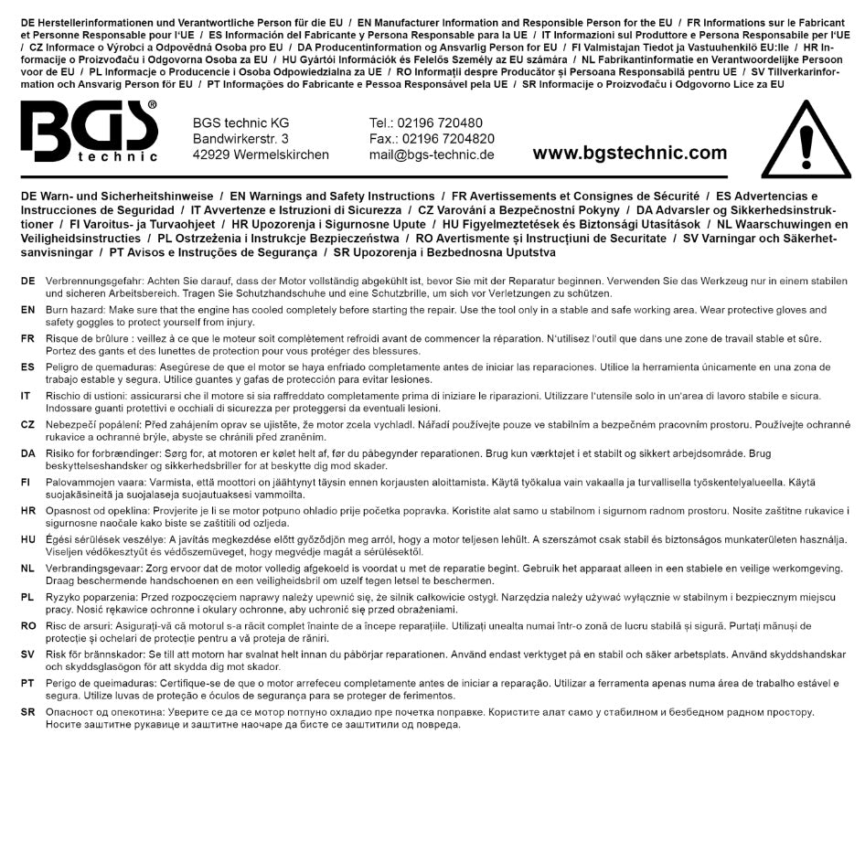 Indėklas / įvorė | aukštis 19 mm | M10 x 1.0 (8650-2)