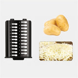 Elektrinė daržovių, vaisių trintuvė / pjaustyklė 250W, 5 peiliai (67831)