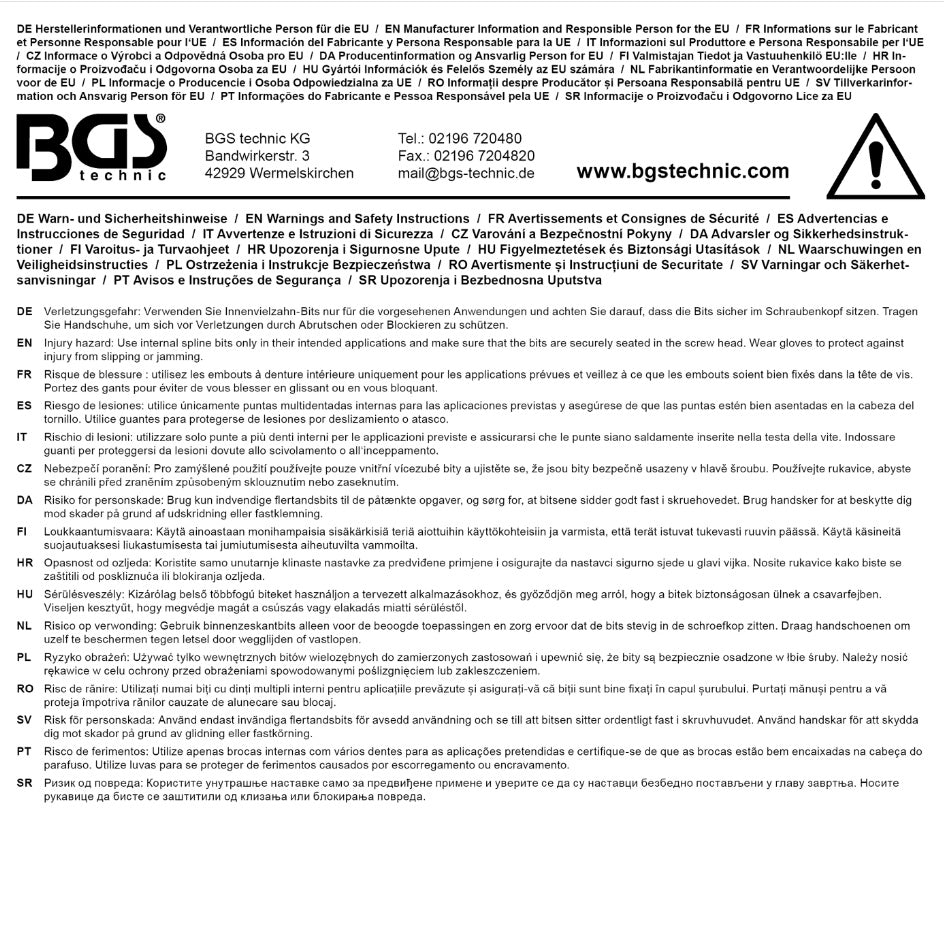 Antgalis | 12.5 mm (1/2") | Spline (for XZN) M10 (4246-M10)