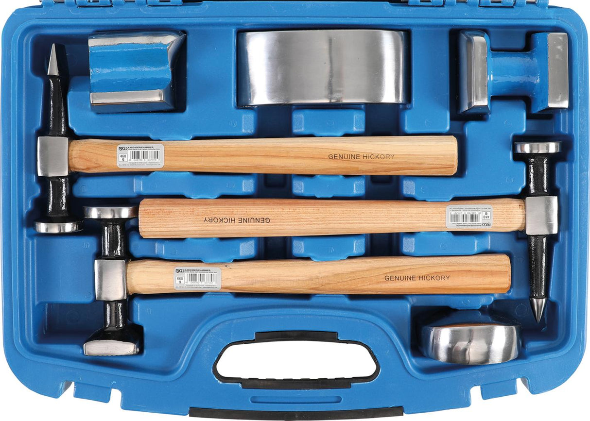 Plaktukų rinkinys kėbulo darbams su priekalais | 7 vnt. (1672)