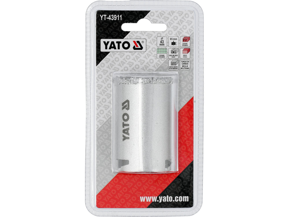 Volframo-karbido karūna | 43 mm (YT-43911)