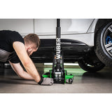 Domkratas su ratukais | žemo profilio | dvigubas stūmoklis | 65- 500 mm | 3.5 t (FJ25-C)