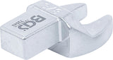 Открытый вставной рожковый ключ | 3/8" | квадрат 9 x 12 mm
