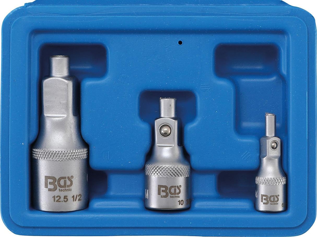 Magnetinių ilgintuvų rinkinys | 6.3 mm (1/4") / 10 mm (3/8") / 12,5 mm (1/2") (198)