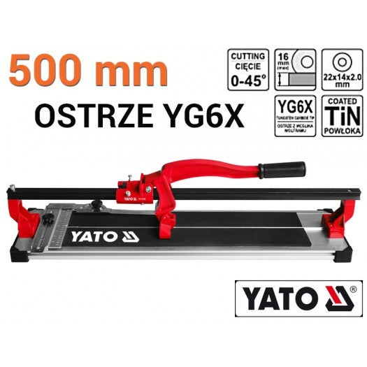 Plytelių pjaustymo staklės | 500 mm (YT-3706)