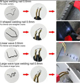 Plastiko remonto sistema / Karšto segiklio plastiko suvirinimo rinkinys (HSW40)