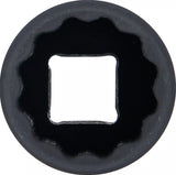 Galvutė ilga smūginė plonasienė 12 kampų | 12,5 mm (1/2") | 24 mm (5343)