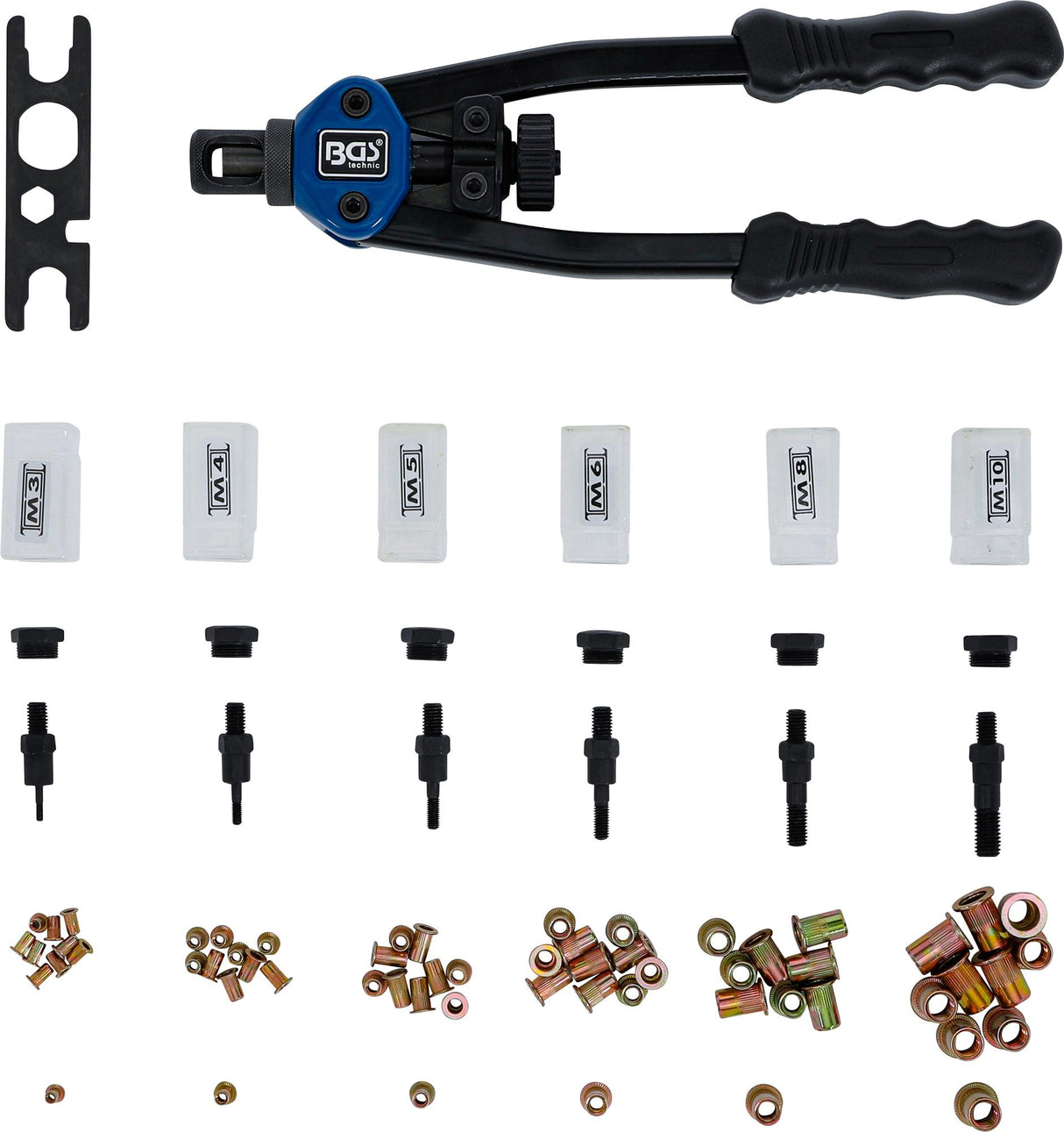 Kniediklis srieginėms knienėms PRO | M3 - M10 | 68 vnt. (408)