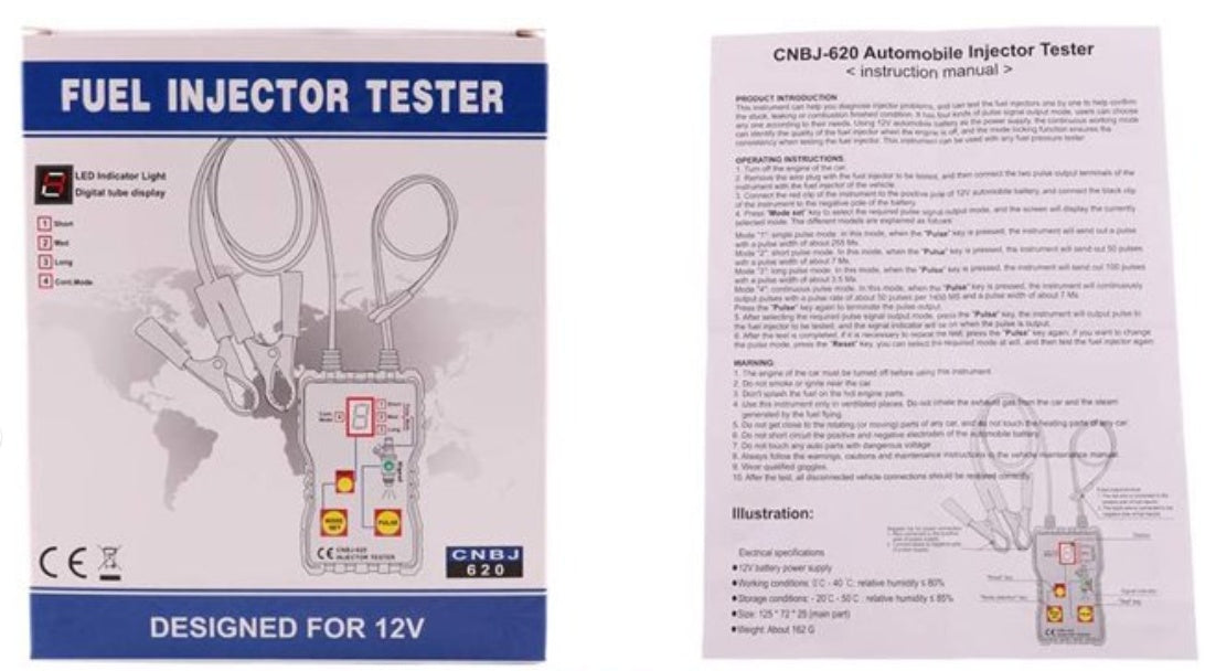 Kuro purkštukų testeris (FT12V)