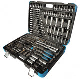 Įrankių rinkinys | Terkšliniai veržliarakčiai | 6.3 mm (1/4") / 10 mm (3/8") / 12,5 mm (1/2") | 216 vnt. (KR121216R)