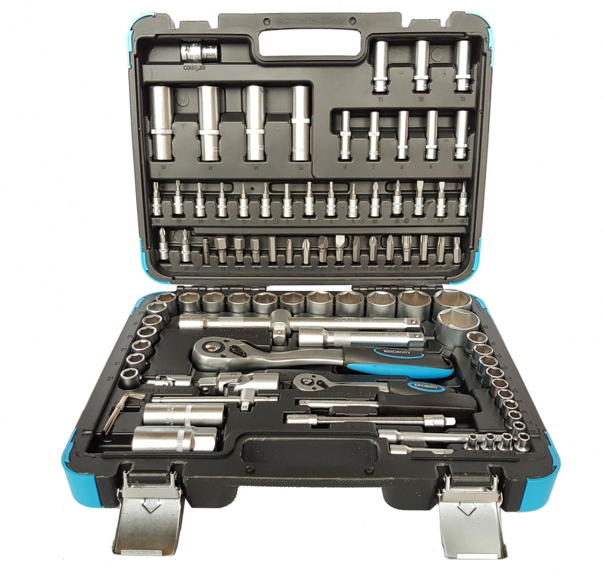 Galvučių rinkinys | 6.3 mm (1/4") + 12.5 mm (1/2") | 94 vnt. (KR121094B)