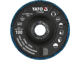 Flap disc | 125 mm x 22 | P100 (YT-833008)