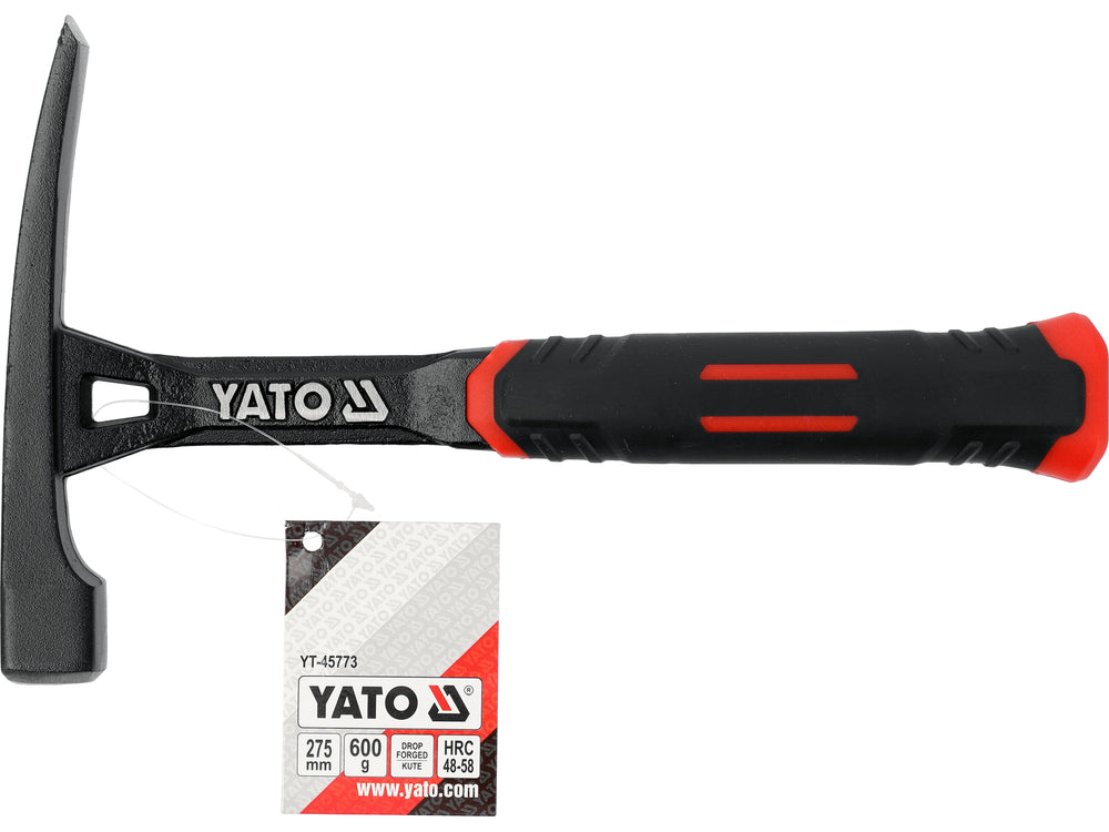 Mūrininko plaktukas / monolitinė konstrukcija | 600G (YT-45773)