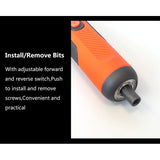 Akumuliatorinis atsuktuvas | USB | su antgalių rinkiniu | 24 vnt. (CES26)