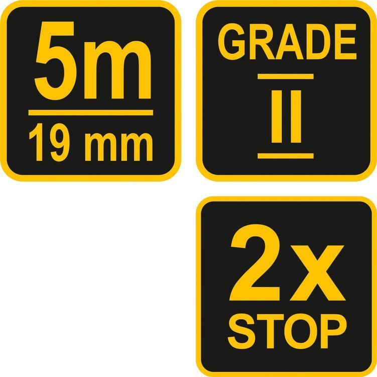 Matavimo ruletė | 5 m x 19 mm (10062)