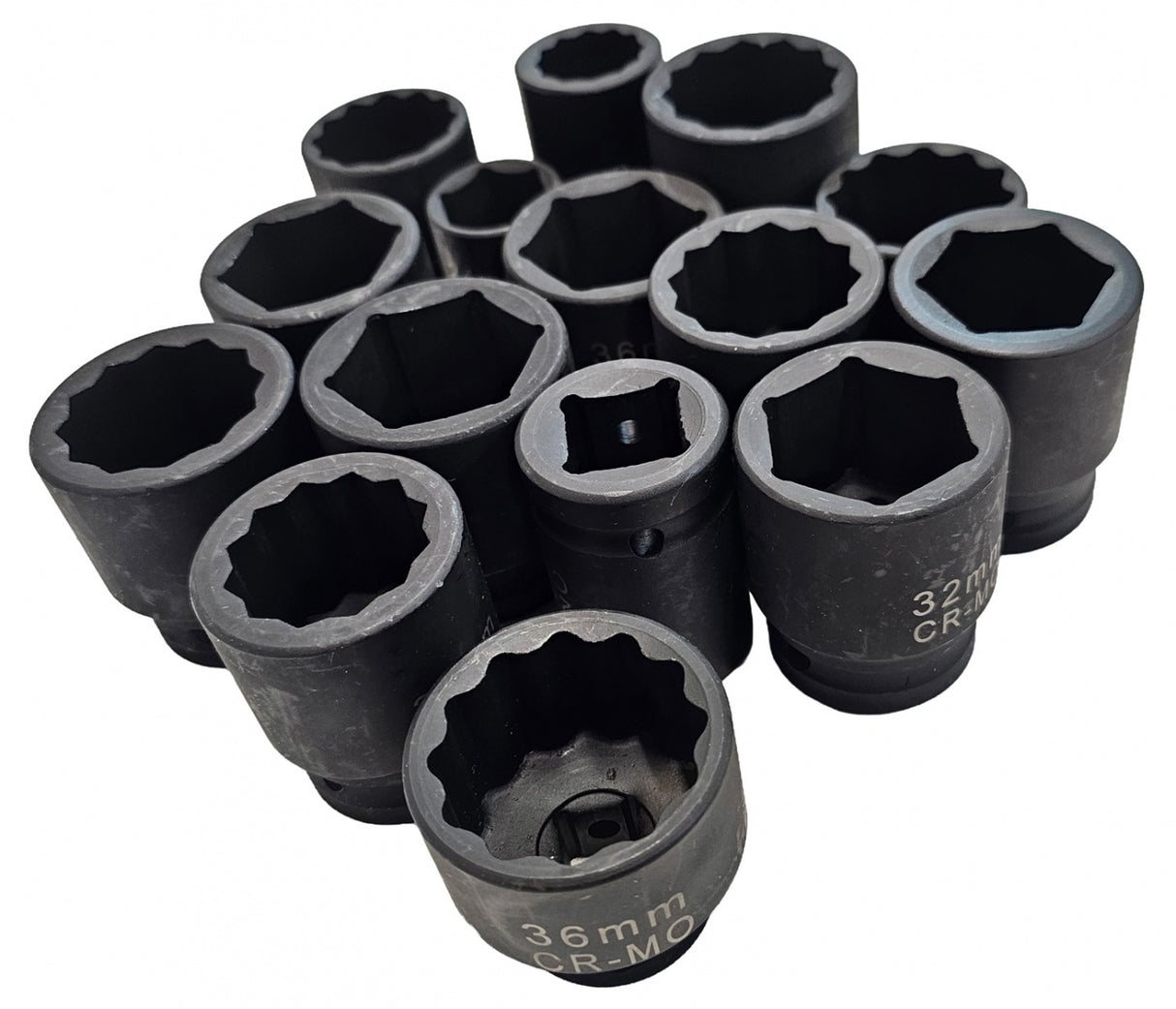 Galvutė smūginė | 12 kampų | 12,5 mm (1/2") | 34 mm (S12-34B)