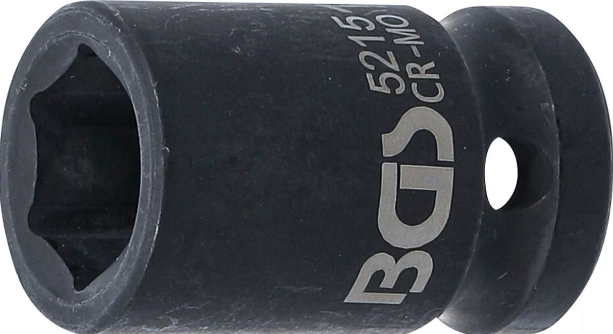 Galvutė smūginė šešiakampė | 12,5 mm (1/2") | 15 mm (5215)