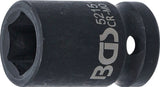 Galvutė smūginė šešiakampė | 12,5 mm (1/2") | 15 mm (5215)
