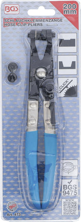 Replės aušinimo žarnų sąvaržoms | 2 poros antgalių | 200 mm (473)